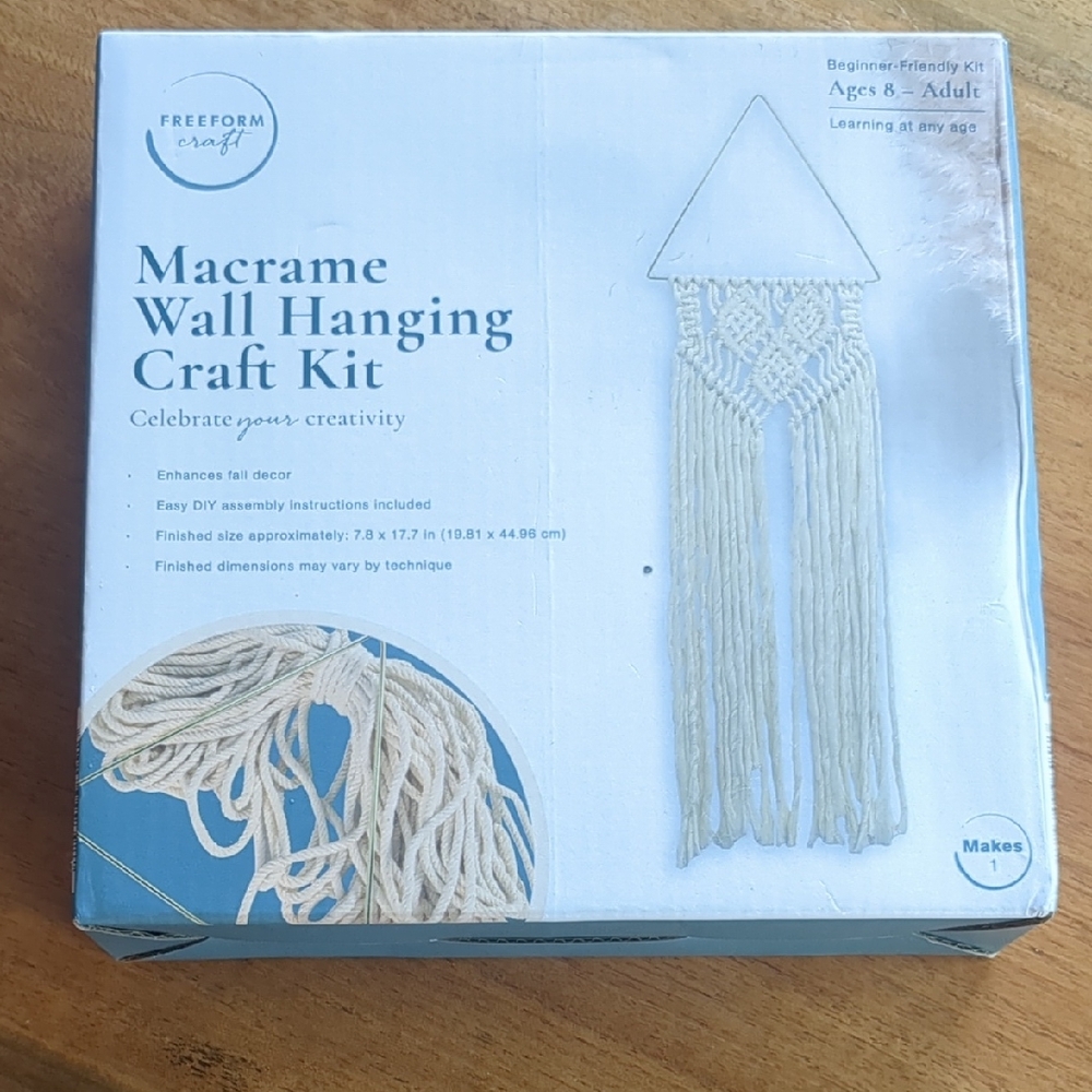 Macrame Wall Hanging Kit - Cream